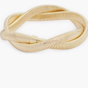 Stretch Gold Bracelet